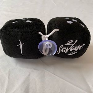 21 Savage Car Window Dice